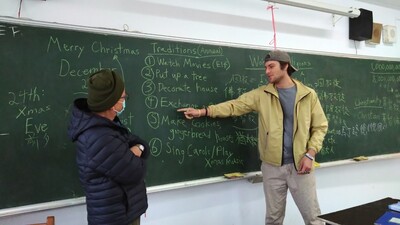 Teaching by foreign teachers